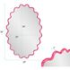 Cloud 36 X 24 inch Hot Pink Mirror